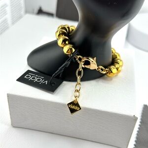 Gold Ball Chain Bracelet, Gold Ball Bracelet, ball beads chain bracelet